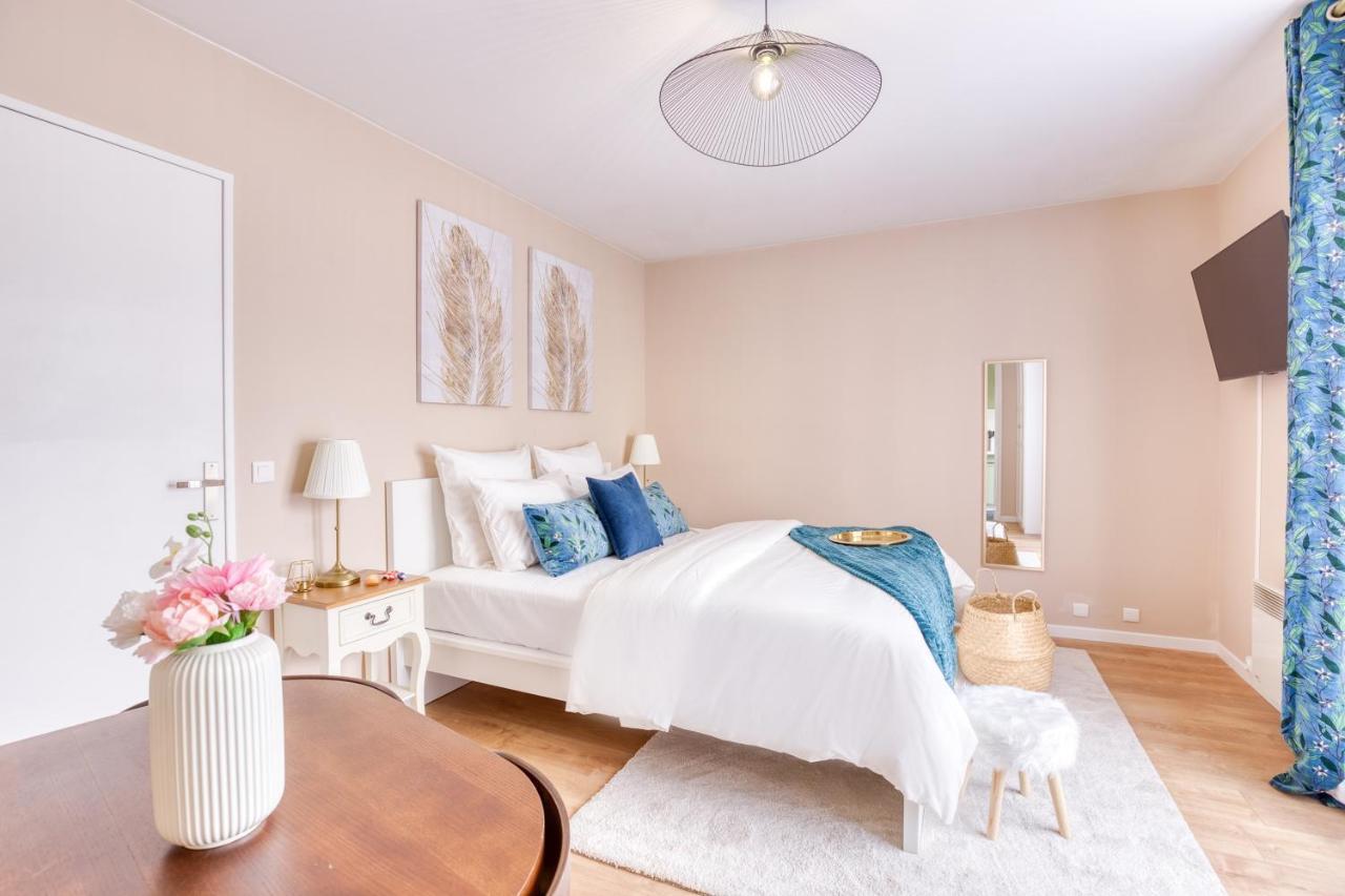 Studio Hotel - Lit King Size - Parking - Wifi - Proche Cdg Livry-Gargan Buitenkant foto